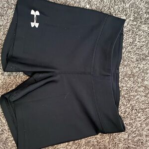 Under Armour Black Performance Shorts youth medium